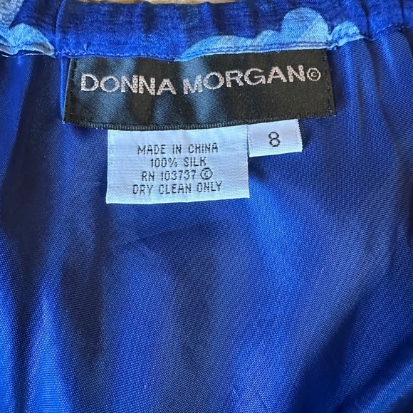 Tropical Print Donna Morgan Dress - Picture 6 of 7